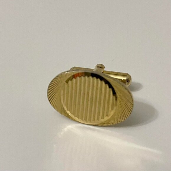 Vintage Mens Cufflinks 0.75 Inch Size Cuff Links - Picture 9 of 15